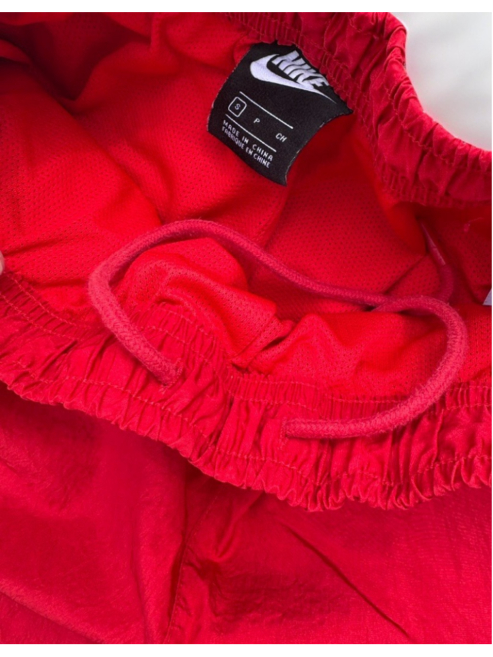 Nike Vintage Red Track Pants w/ Double Swoosh SZ - Small - Picture 6 of 9
